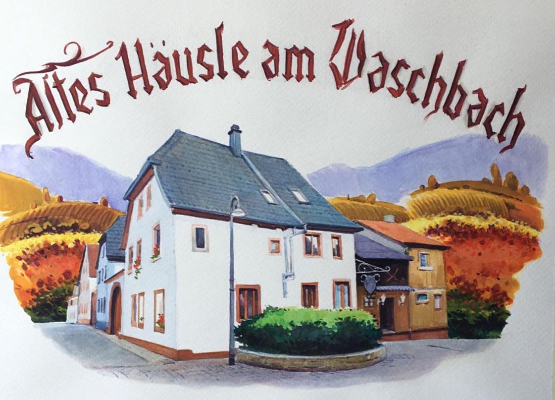 Altes Haeusle Am Waschbach Anno 1625 Ferienwohnungen Und Doppelzimmer Edenkoben Exterior photo